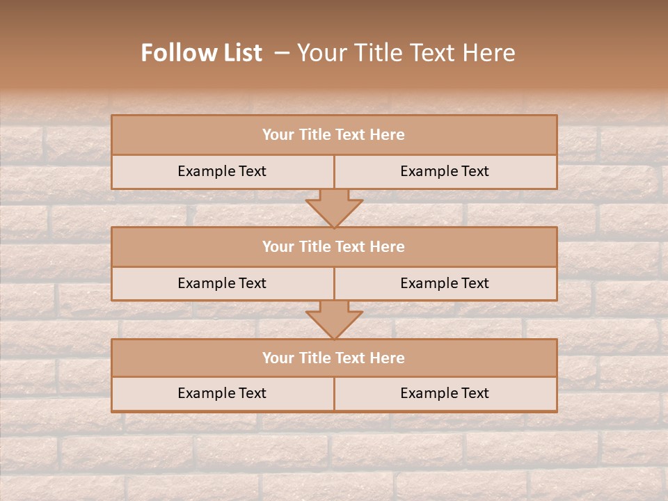 Dinner Path Trout PowerPoint Template