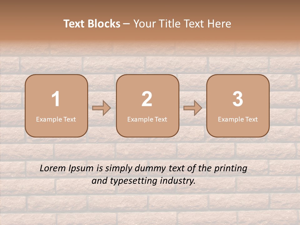 Dinner Path Trout PowerPoint Template