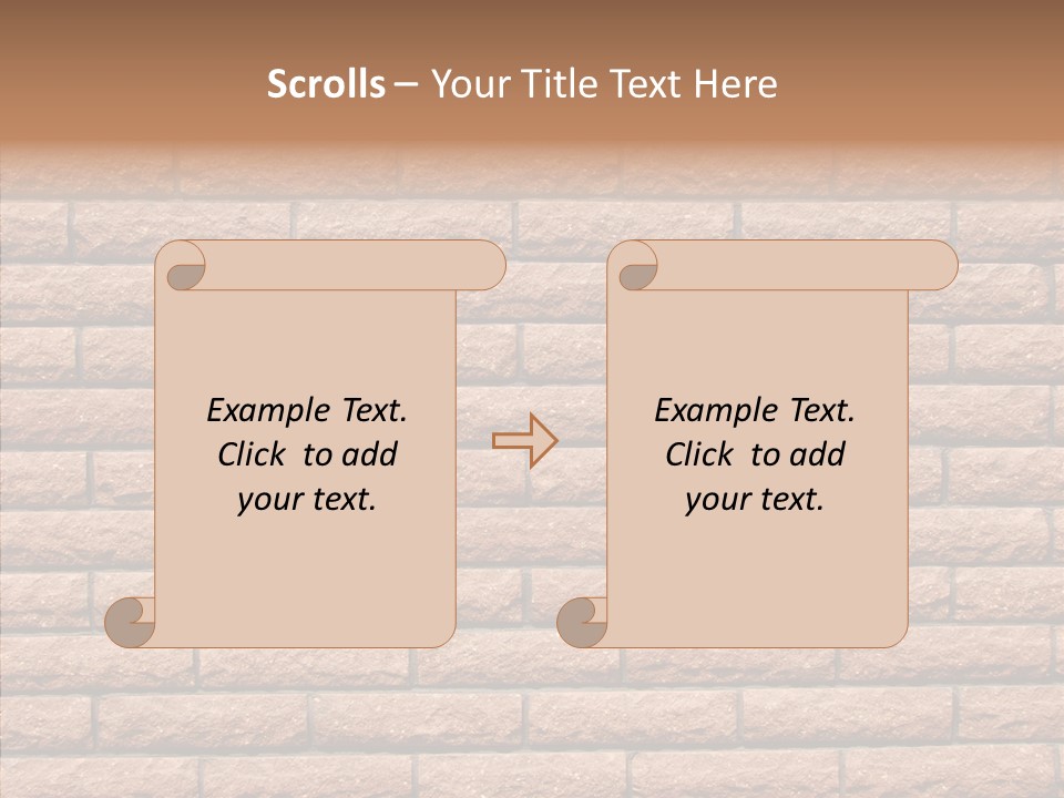 Dinner Path Trout PowerPoint Template