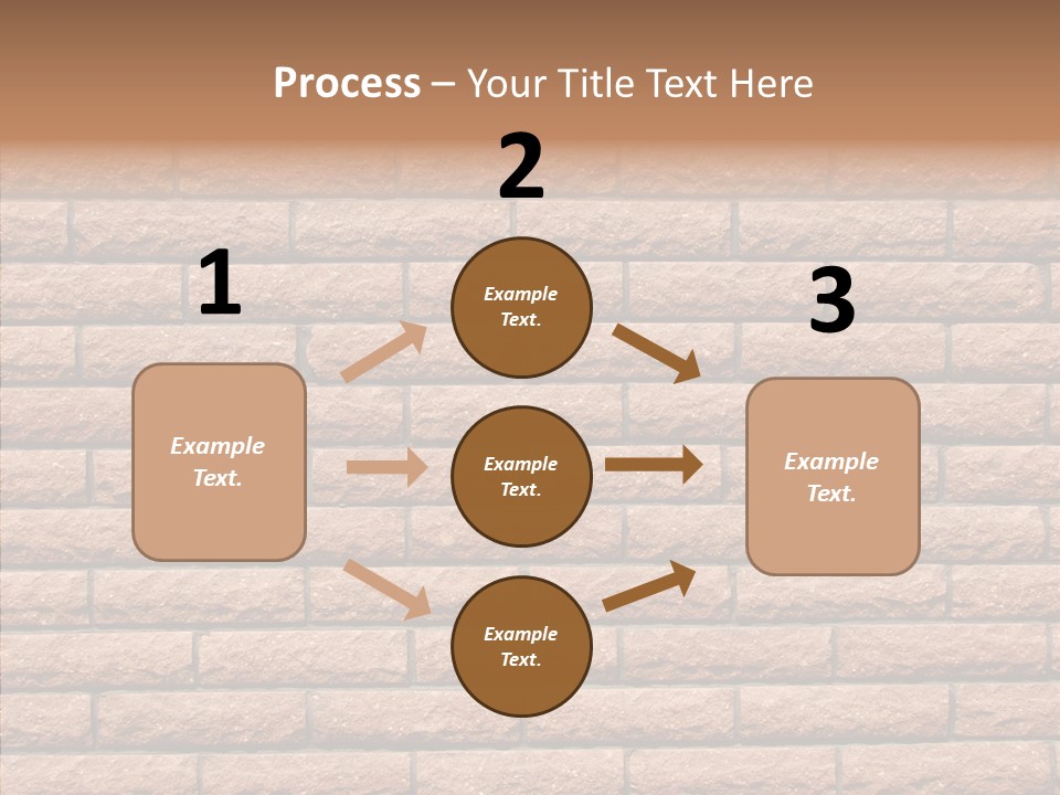 Dinner Path Trout PowerPoint Template