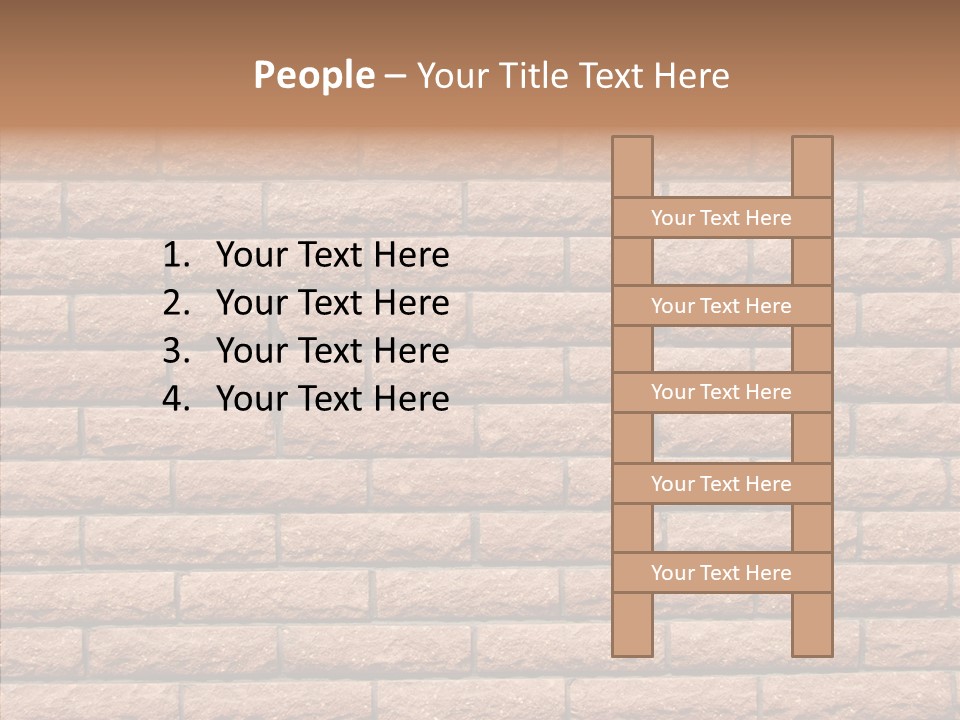 Dinner Path Trout PowerPoint Template