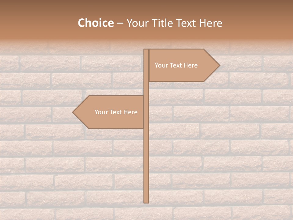 Dinner Path Trout PowerPoint Template