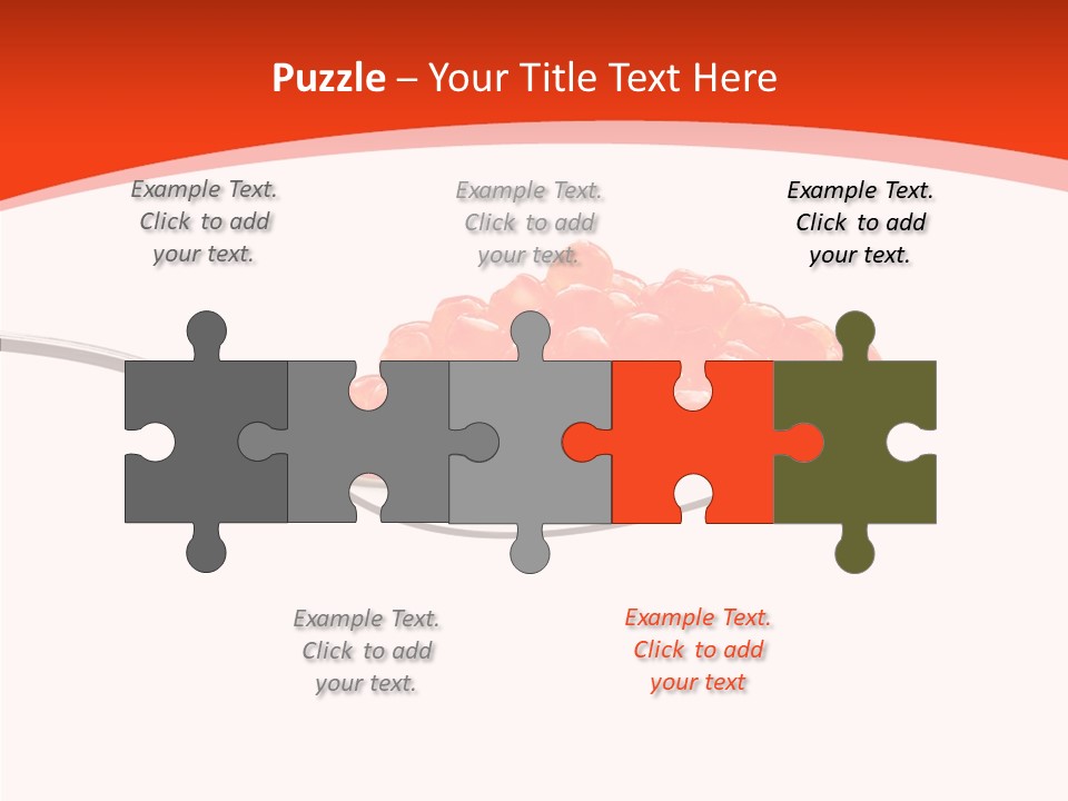 Dinner Path Trout PowerPoint Template