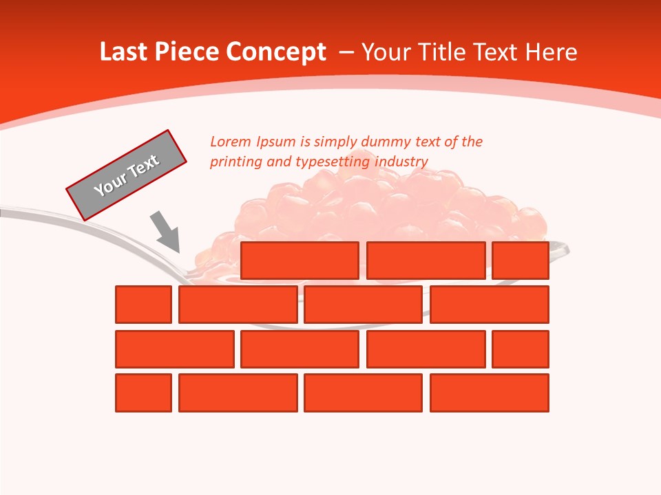 Dinner Path Trout PowerPoint Template