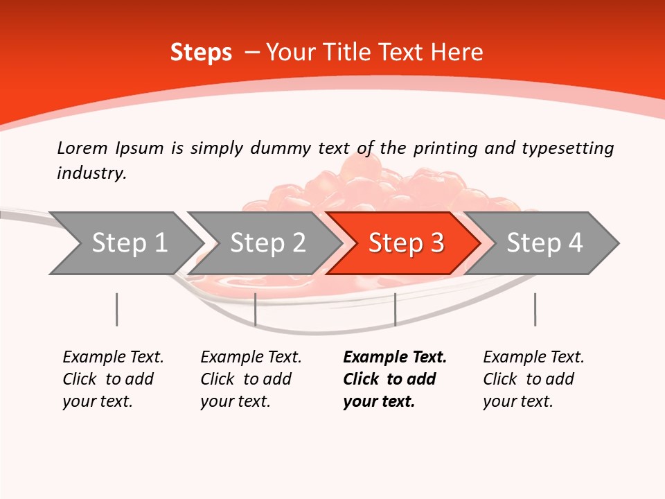 Dinner Path Trout PowerPoint Template