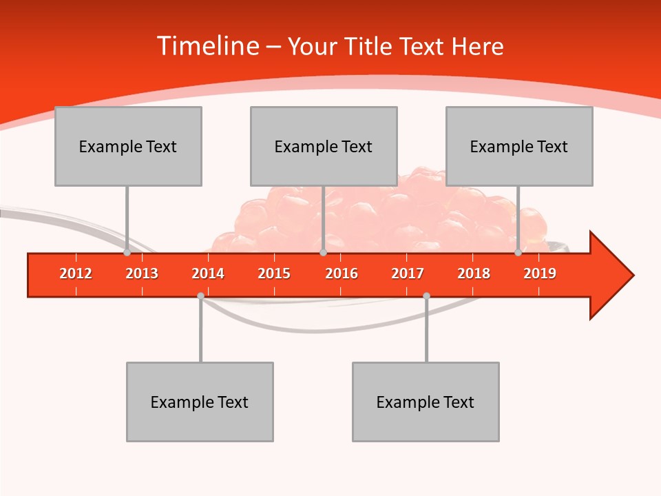 Dinner Path Trout PowerPoint Template