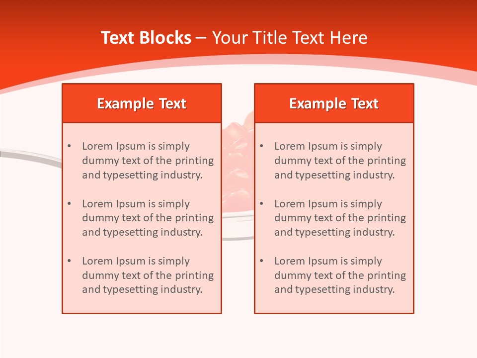 Dinner Path Trout PowerPoint Template