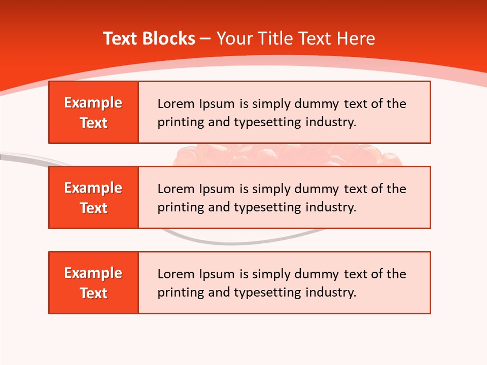 Dinner Path Trout PowerPoint Template