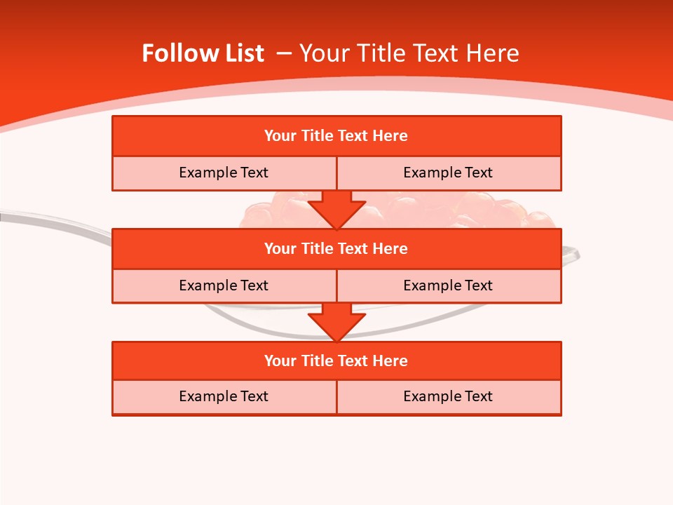 Dinner Path Trout PowerPoint Template