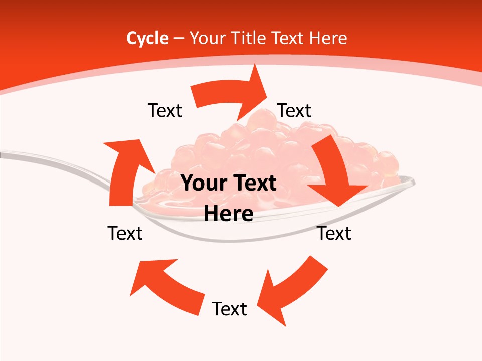 Dinner Path Trout PowerPoint Template