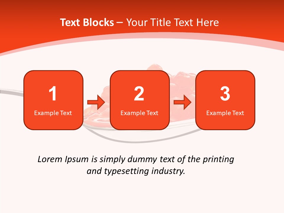 Dinner Path Trout PowerPoint Template