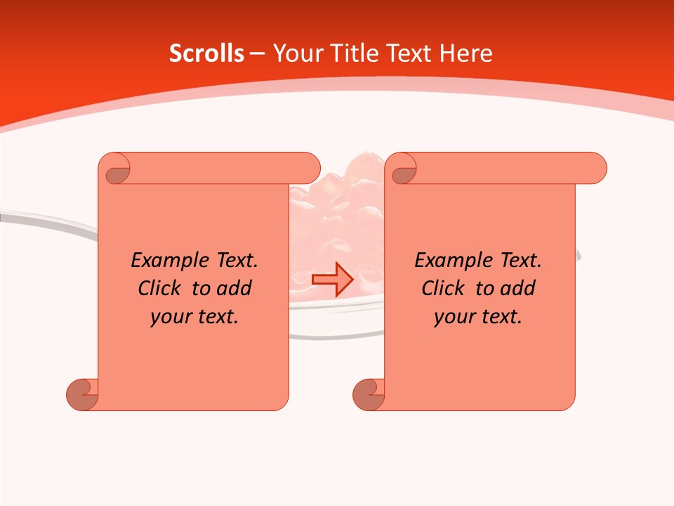 Dinner Path Trout PowerPoint Template