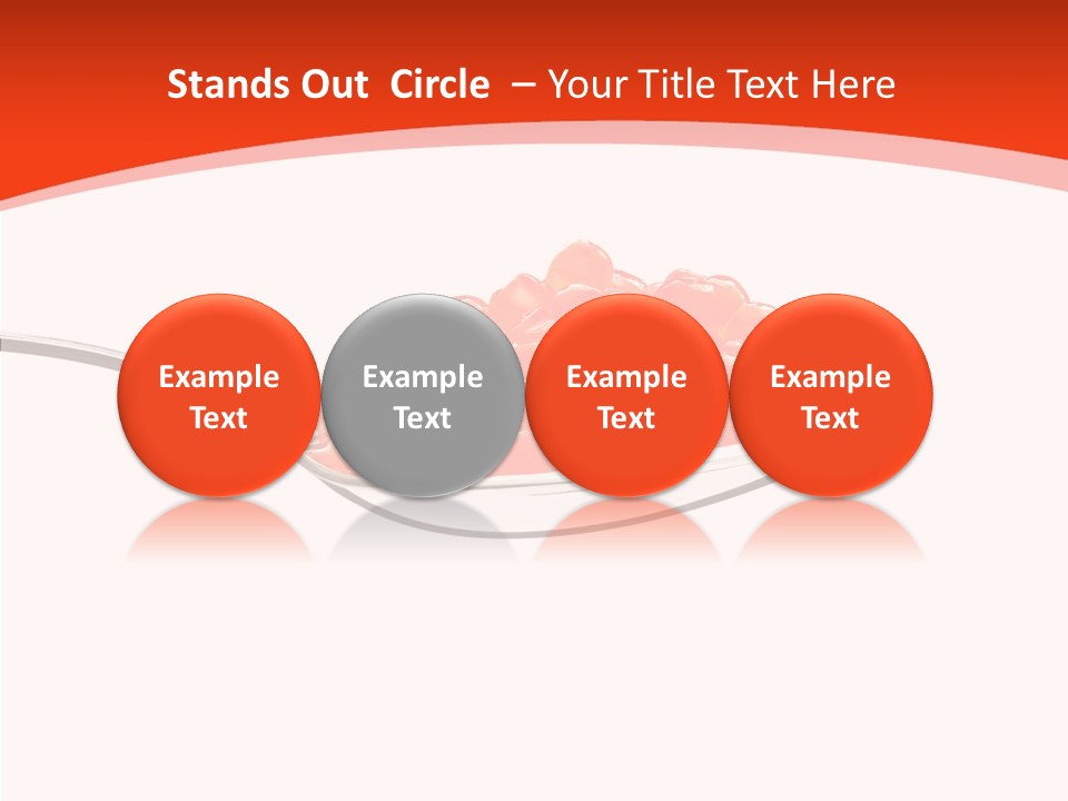 Dinner Path Trout PowerPoint Template