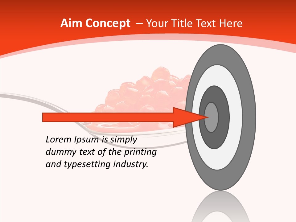 Dinner Path Trout PowerPoint Template