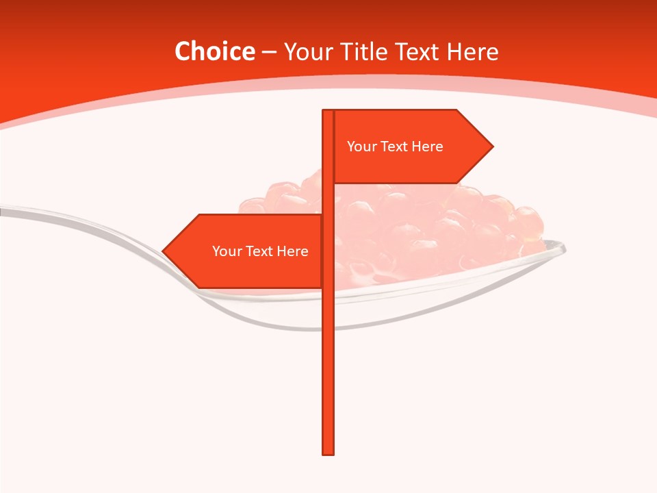 Dinner Path Trout PowerPoint Template