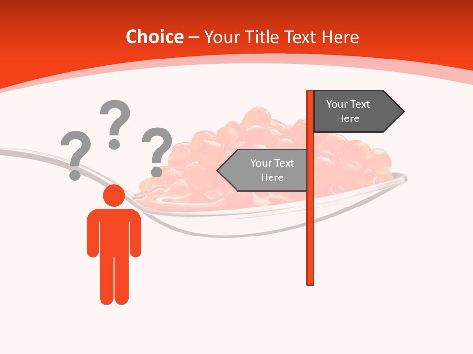 Dinner Path Trout PowerPoint Template