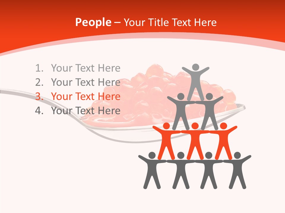 Dinner Path Trout PowerPoint Template