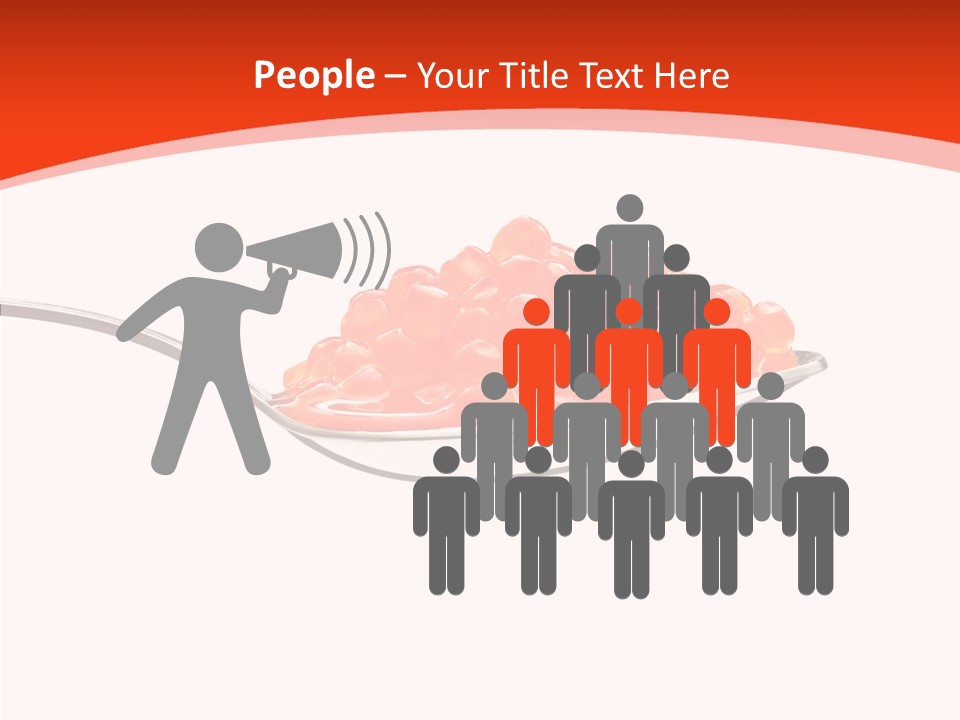 Dinner Path Trout PowerPoint Template