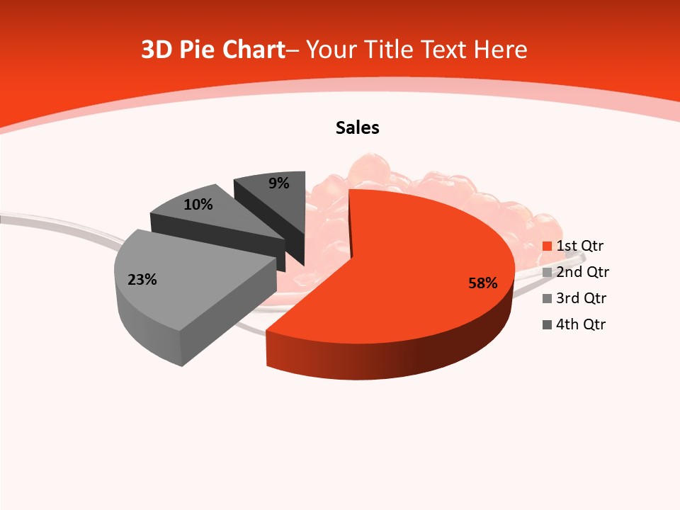 Dinner Path Trout PowerPoint Template