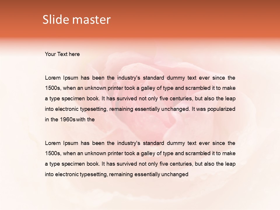 Valentines Gift Love PowerPoint Template