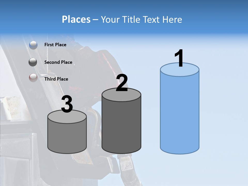 Copyspace Messy Blue PowerPoint Template