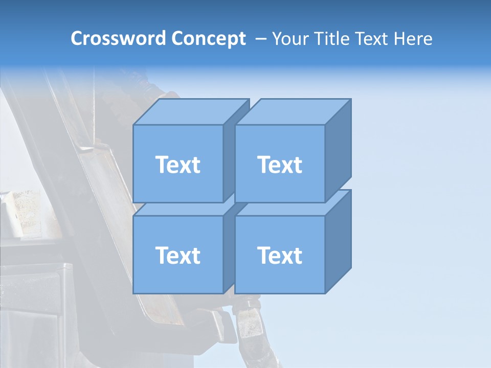 Copyspace Messy Blue PowerPoint Template
