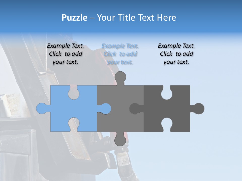 Copyspace Messy Blue PowerPoint Template