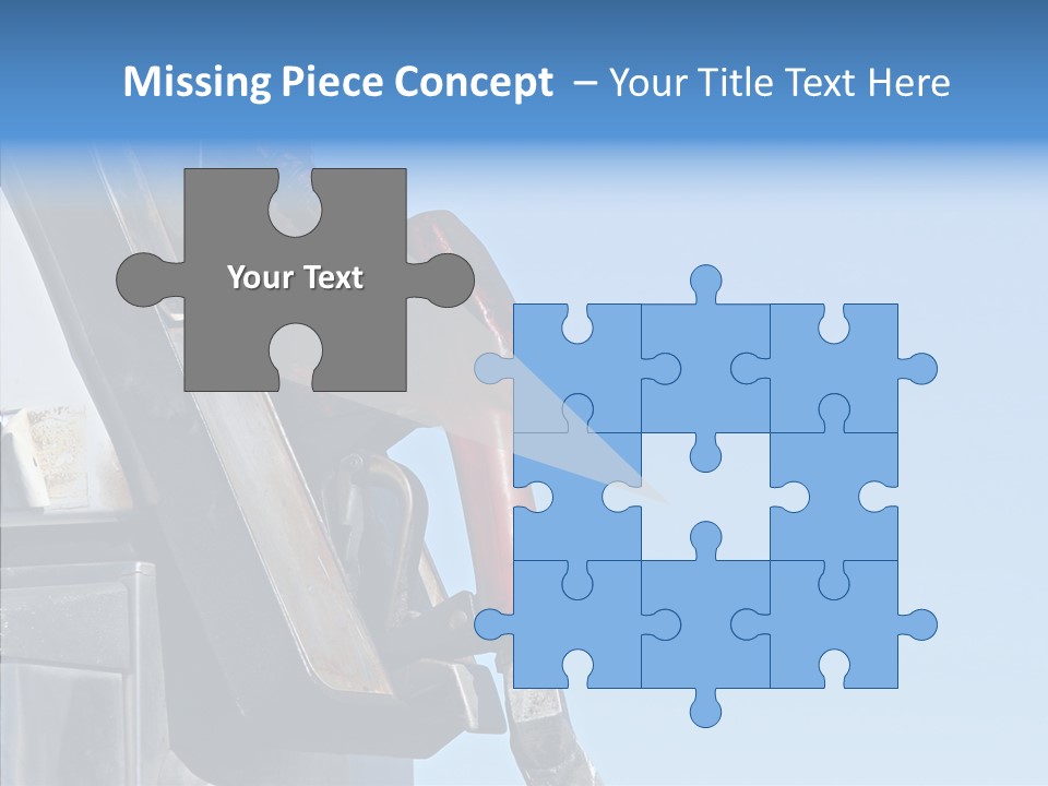 Copyspace Messy Blue PowerPoint Template