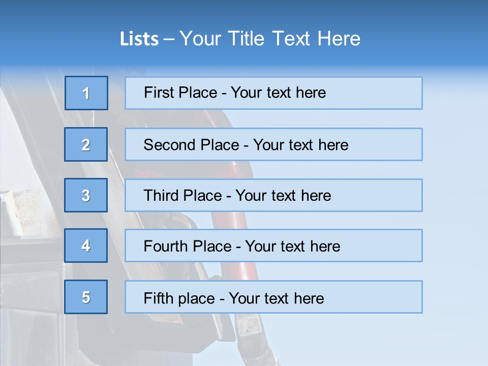 Copyspace Messy Blue PowerPoint Template