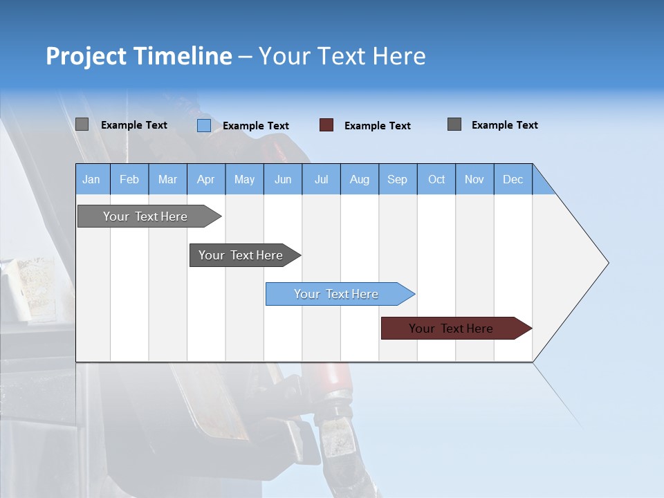 Copyspace Messy Blue PowerPoint Template