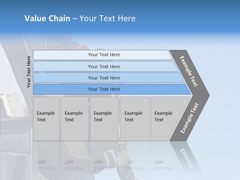 Copyspace Messy Blue PowerPoint Template