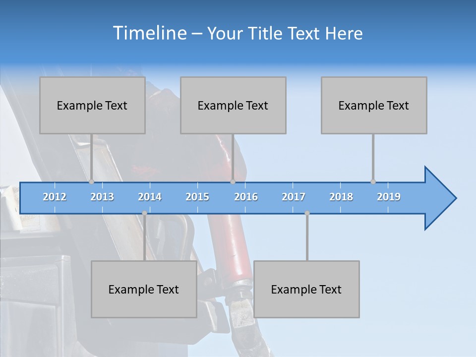 Copyspace Messy Blue PowerPoint Template