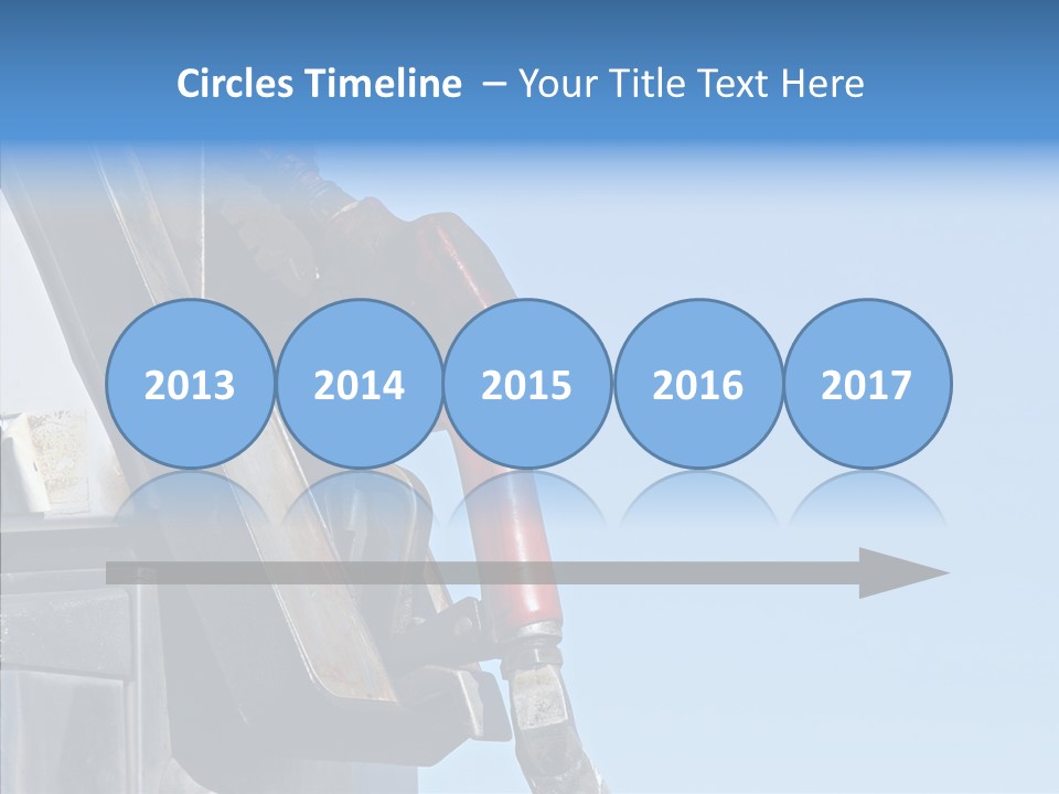 Copyspace Messy Blue PowerPoint Template