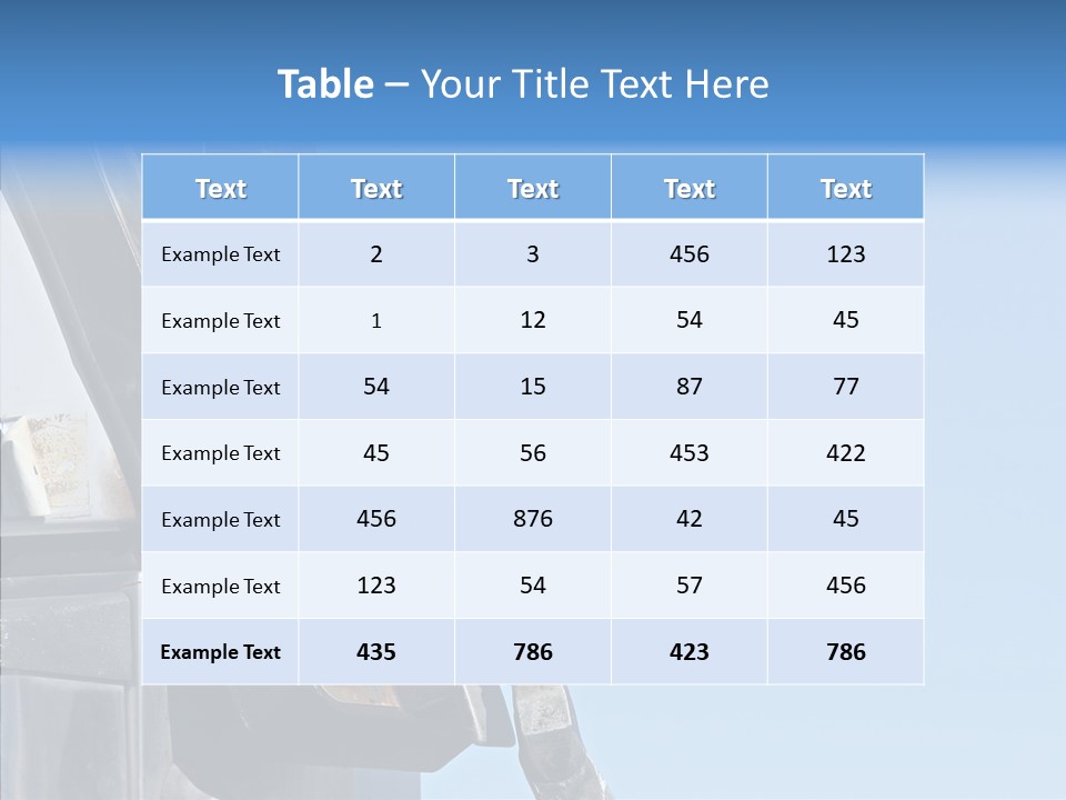 Copyspace Messy Blue PowerPoint Template
