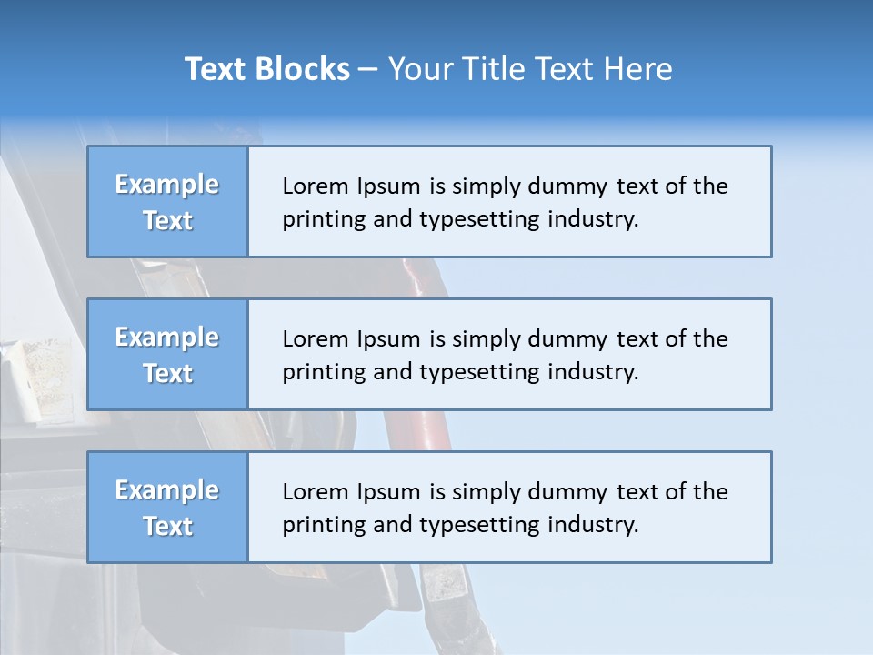 Copyspace Messy Blue PowerPoint Template