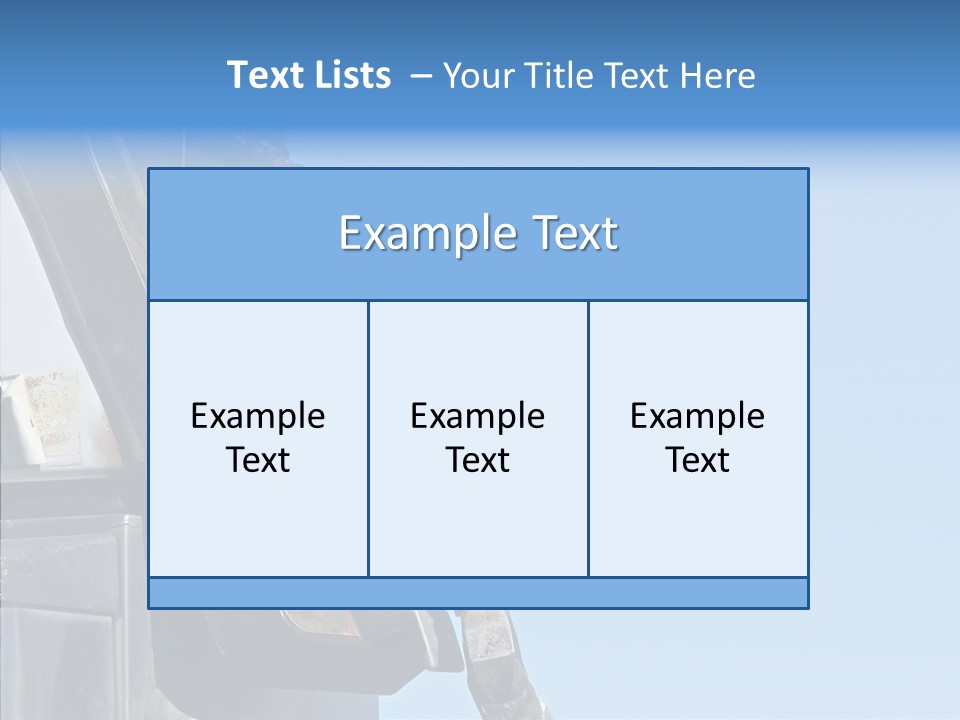 Copyspace Messy Blue PowerPoint Template