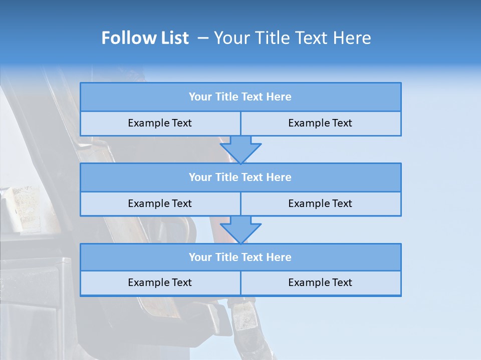 Copyspace Messy Blue PowerPoint Template
