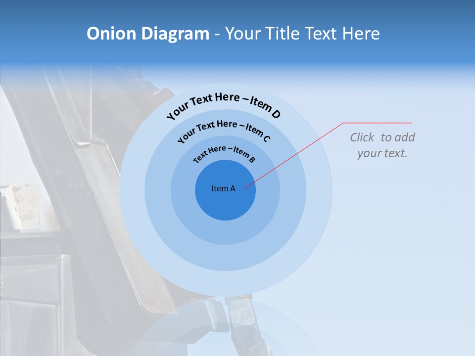 Copyspace Messy Blue PowerPoint Template
