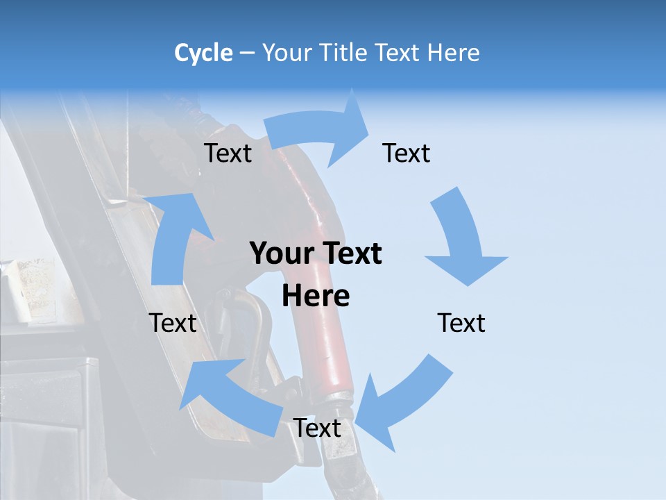 Copyspace Messy Blue PowerPoint Template