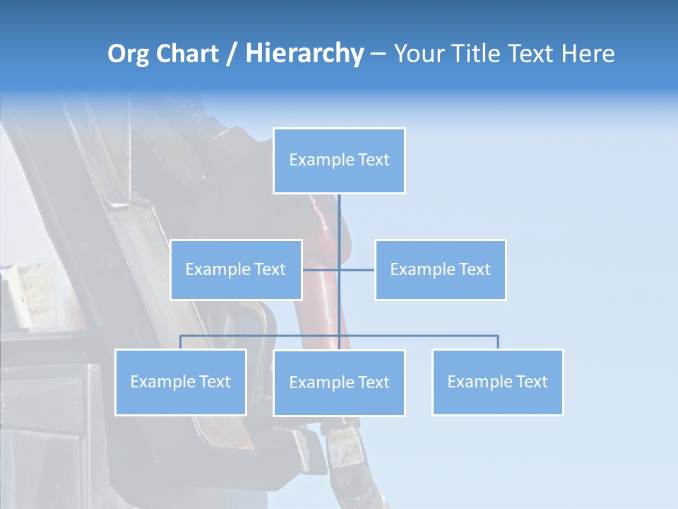 Copyspace Messy Blue PowerPoint Template