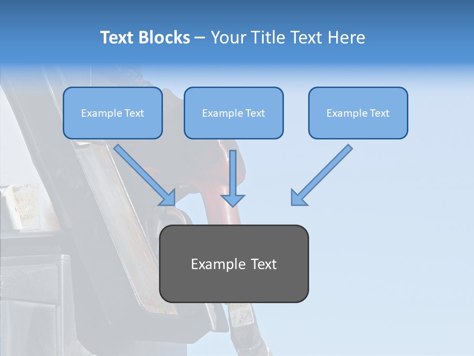 Copyspace Messy Blue PowerPoint Template