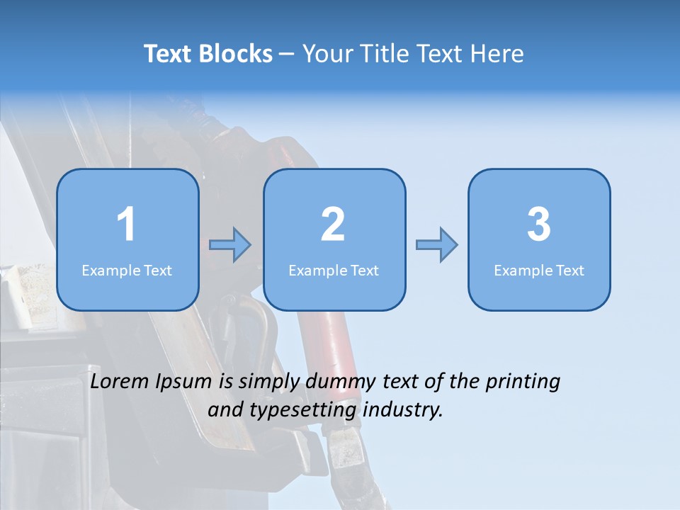 Copyspace Messy Blue PowerPoint Template