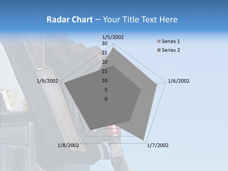 Copyspace Messy Blue PowerPoint Template