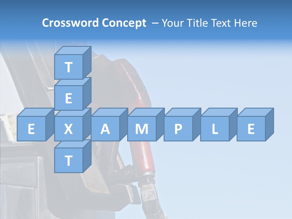 Copyspace Messy Blue PowerPoint Template