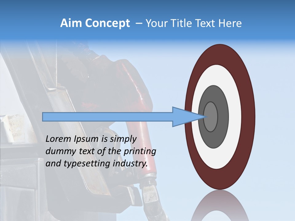 Copyspace Messy Blue PowerPoint Template