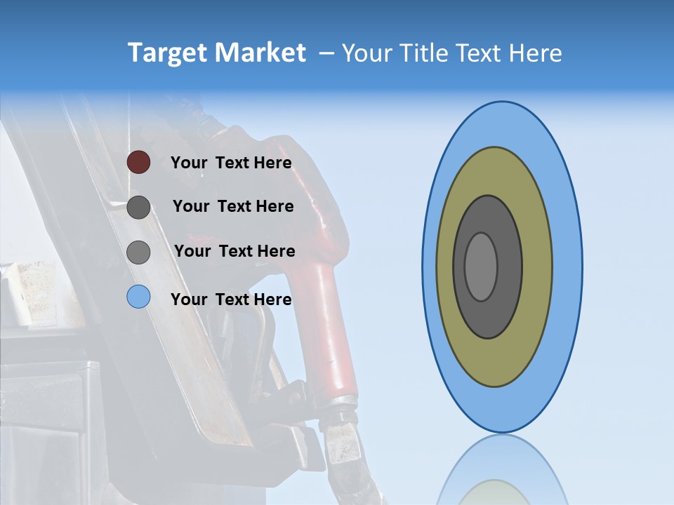 Copyspace Messy Blue PowerPoint Template