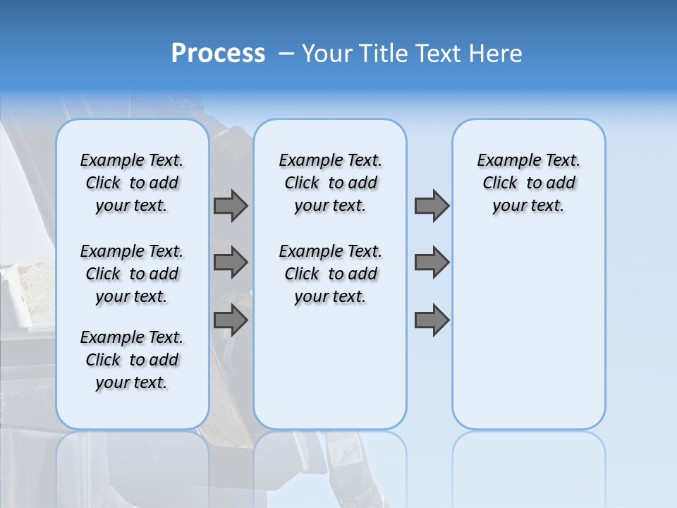 Copyspace Messy Blue PowerPoint Template