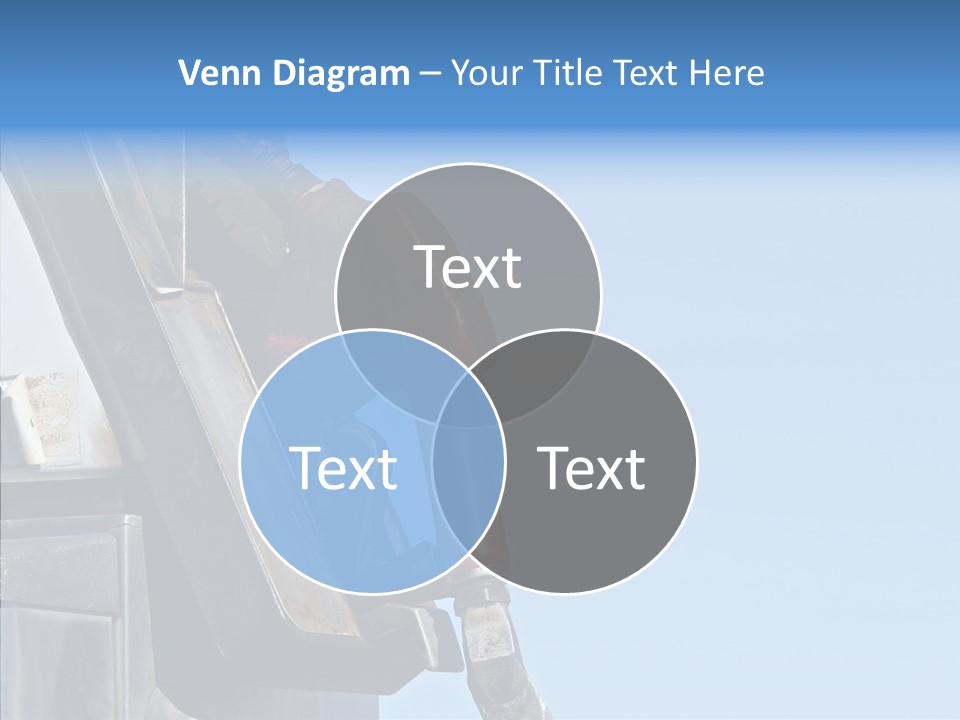 Copyspace Messy Blue PowerPoint Template