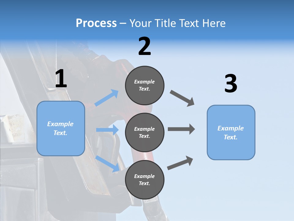 Copyspace Messy Blue PowerPoint Template
