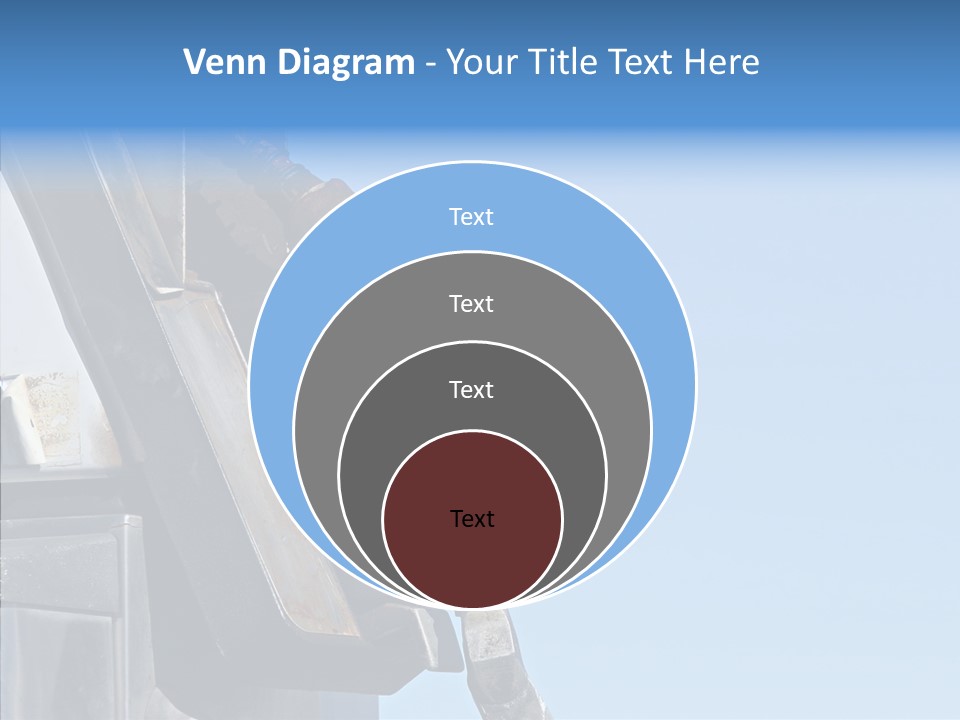 Copyspace Messy Blue PowerPoint Template